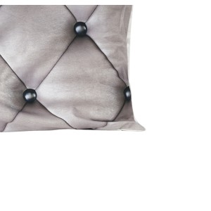 CAPA DE ALMOFADA ESTAMPA CAPITONE EM TECIDO 100% POLIÉSTER  44X44CM - 3243-E