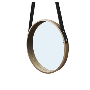 ESPELHO DE PAREDE COM ALÇA DE MDF 30X30CM  - 2947-GR