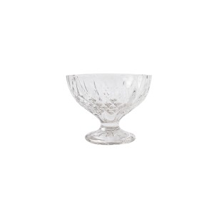 TAÇA COM PÉ DE VIDRO PARA SOBREMESA COM 6 PEÇAS - BM7164