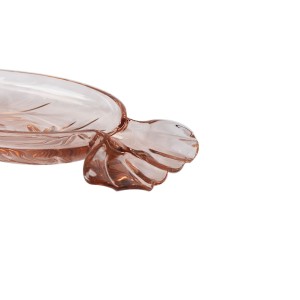 FRUTEIRA DE VIDRO EM FORMATO DE BALA 34CM - PIN1133