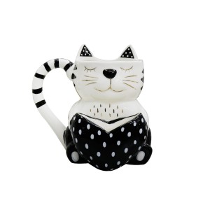 VASO DECORATIVO DE CERÂMICA COM ALÇA 300 ML - BRDK10424