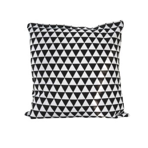 CAPA DE ALMOFADA ESTAMPA GEOMÉTRICA 100% POLIÉSTER  40X40CM - 2341-C