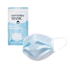 MASCARA DESCARTÁVEL TRIPLA COM CLIP NASAL PACOTE COM 10 UNIDADES - MAS30M00107