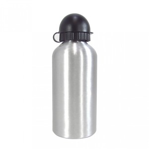 GARRAFA DE METAL PRATA ( SQUEZZE) PARA SUBLIMAÇÕES E BRINDES DE 500 ML - NS0462