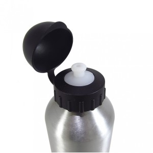 GARRAFA DE METAL PRATA ( SQUEZZE) PARA SUBLIMAÇÕES E BRINDES DE 500 ML - NS0462