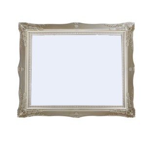 BANDEJA DE PLÁSTICO MODELO RETANGULAR ESPELHADA COM  PÉ 25CM - CT2221-DOU