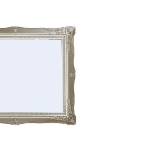 BANDEJA DE PLÁSTICO MODELO RETANGULAR ESPELHADA COM  PÉ 25CM - CT2221-DOU