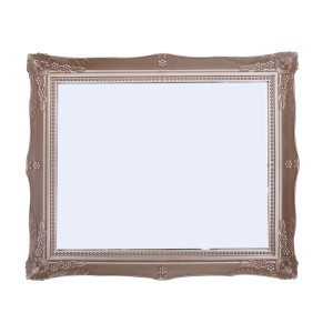 BANDEJA DE PLÁSTICO MODELO RETANGULAR ESPELHADA COM  PÉ 29CM - CT2221-GR