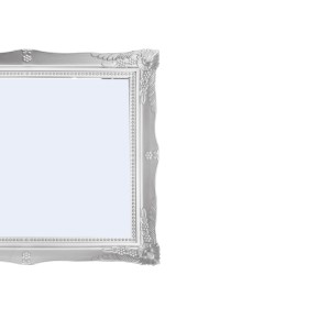 BANDEJA DE PLÁSTICO MODELO RETANGULAR ESPELHADA COM PÉ 29CM - CT2221-PTA