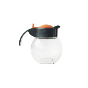 MELEIRA DE VIDRO 180 ML COM TAMPA E ALCA DE PLASTICO - CT1671-LJ