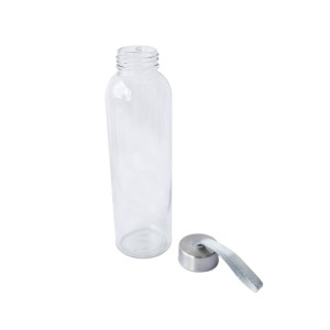 GARRAFA DE VIDRO COM CAPA NEOPREME LISA 550 ML - BRZD10236-BR