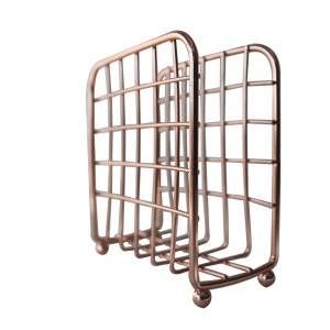 PORTA GUARDANAPO DE METAL ARAMADO 13X12CM - HD65110