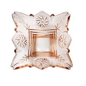 BOWL DE VIDRO GOLD ROSE 2 LITROS - PIN7073