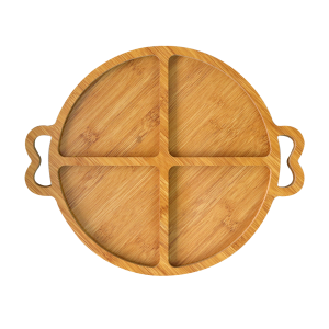 PETISQUEIRA DE MADEIRA COM 04 DIVISORIAS E ALÇA - MG5279