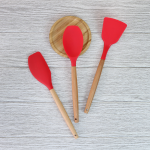 JOGO DE UTENSÍLIOS  DE SILICONE COM 12 PEÇAS - CZ2112-VM