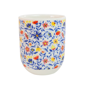 CONJUNTO DE 04 CANECAS ORIENTAL PARA CHÁ DE PORCELANA 150ML - CN0001-E