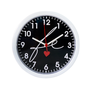 RELÓGIO DE PAREDE DE PLÁSTICO 25CM - 419BR-A