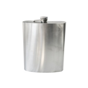CANTIL DE INOX COM CAPA EM COURO SINTÉTICO E ALÇA ESTAMPA FENIX 1LITRO E 350ML- GDR0251-B
