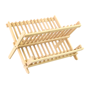 ESCORREDOR DE LOUÇA DE BAMBU 33X34CM - CX138