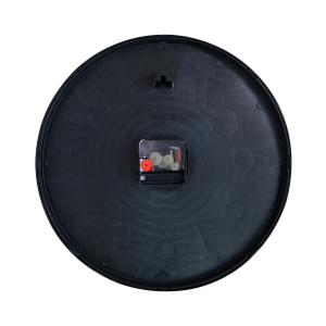 RELÓGIO DE PAREDE DE PLASTICO COM BORDA PRETA - 2946-PT