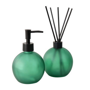 KIT FRASCO DIFUSOR E PORTA SABONETE LÍQUIDO 400 ML  2 PEÇAS - 96153-VD