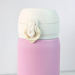 GARRAFA ISOTÉRMICA AÇO INOX TRAVA VACUUM CUP  400 ML - 5228-RSBR