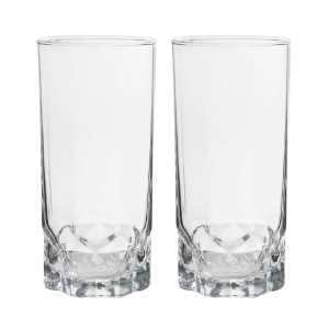 JOGO DE COPOS DE VIDRO CAROL 2 PEÇAS 300ML - VDA14090