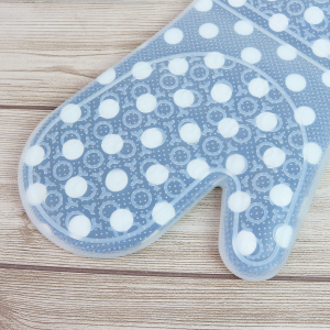 LUVA PARA COZINHA DE POLIESTER E SILICONE 29CMX18,5CM - TRC8588-B