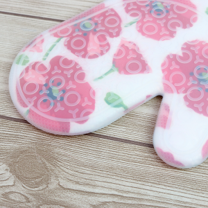 LUVA PARA COZINHA DE POLIESTER E SILICONE 29CMX18,5CM - TRC8588-D