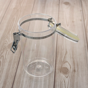 POTE HERMÉTICO DE ACRÍLICO COM TAMPA A VÁCUO 2,1L - XM636