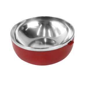 MARMITA DE INOX COM VEDAÇÃO DE SILICONE ALÇA E TRAVA NAS LATERAIS - 6255-VM