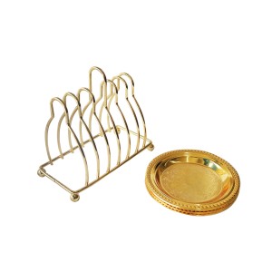 PORTA COPO COM 5 PEÇAS DE METAL COM SUPORTE PARA ENCAIXE - 4781-DOU