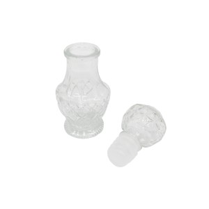 MINI GARRAFA LICOREIRA DECORATIVA DE VIDRO 40ML - F172034