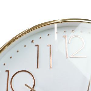 RELÓGIO DE PAREDE REDONDO 30CM DE PLÁSTICO - 4603-DOU