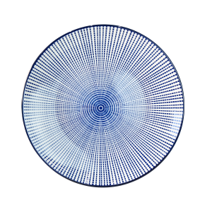 PRATO DE CERÂMICA PARA SOBREMESA 22CM - 210563-B