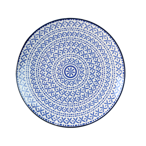 PRATO DE CERÂMICA PARA SOBREMESA 19CM - 210562-D