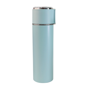 GARRAFA ISOTÉRMICA AÇO INOX TRAVA VACUUM CUP 480ML - GF028-TI