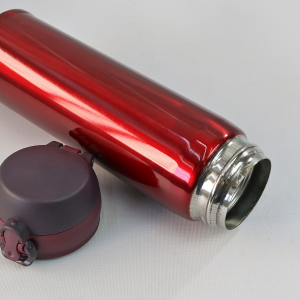 GARRAFA ISOTÉRMICA AÇO INOX TRAVA VACUUM CUP 400 ML - CM1400-VN