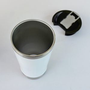 COPO TERMICO DE AÇO INOX COM TAMPA E ABRIDOR 500ML - GDR0339-BR