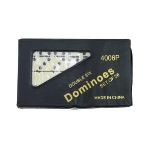 JOGO DE DOMINÓ DE PLÁSTICO NO ESTOJO COM 28 PÇS - 2026-PT
