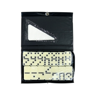 JOGO DE DOMINÓ DE PLÁSTICO NO ESTOJO COM 28 PÇS - 2026-PT