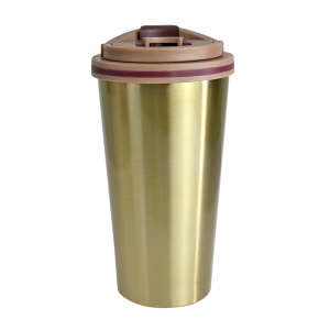 COPO TÉRMICO EM AÇO INOX COM TAMPA E ISOLAMENTO 450ML - HG85061-DOU