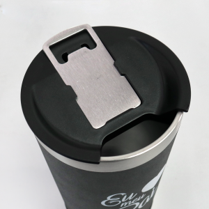 COPO TÉRMICO DE INOX COM TAMPA E ABRIDOR COM FRASE EU AMO MEU PAI - HG85053-A