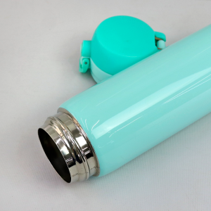 GARRAFA ISOTÉRMICA AÇO INOX TRAVA VACUUM CUP 400 ML - CM1400-VD