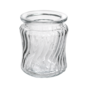 RECIPIENTE DECORATIVO DE VIDRO COM TAMPA 12 CM - F194251