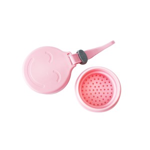 MINI LIQUIDIFICADOR DE PLÁSTICO COM 4 LÂMINAS E CARREGADOR USB 380ML - BF3746-RS