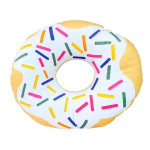ALMOFADA DIVERTIDA ROSQUINHA DONUTS 35CM - FE7012-A.