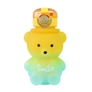 GARRAFA URSO SMILE DE PLÁSTICO COM ALÇA 700ML - GDR0873-AM