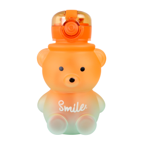 GARRAFA URSO SMILE DE PLÁSTICO COM ALÇA 700ML - GDR0873-LJ