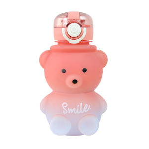 GARRAFA URSO SMILE DE PLÁSTICO COM ALÇA 700ML - GDR0873-RS